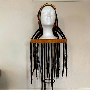 Rasta Cap with Dreadlocks